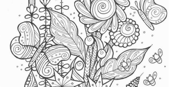 Adult Coloring Page butterfly butterflies and Bees Adult Coloring Page