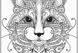 Adult Coloring Pages Kittens Free Printable Coloring Pages Cats for Adults Free Adult Cat