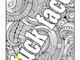 Adult Cuss Word Coloring Pages Pinterest