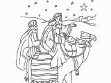 Advent Kids Coloring Pages the Journey Of the Three Wise Men Coloring Page