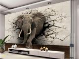African Murals Walls Beibehang 3d Wallpaper Elephant Mural Tv Wall Background Wall Living