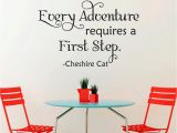 Alice In Wonderland Wall Murals Alice In Wonderland Wall Decal Quotes Every Adventure Requires A