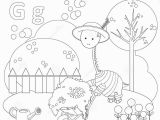 Alphabet Coloring Book for Preschoolers Coloring Page for Kids Alphabet Set Letter G Stock