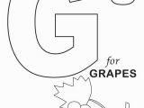 Alphabet Coloring for Grade 1 Grapes Fruit Coloring Pages Alphabet with Images