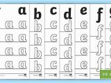 Alphabet Coloring Pages A-z Free Free A Z Letter formation Worksheets