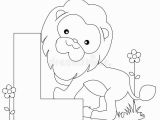 Alphabet Coloring Pages Free Printable Animal Alphabet L Coloring Page Illustration Of Alphabet