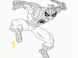 Amazing Spider Man Coloring Sheet Spider Man In Action Coloring Page