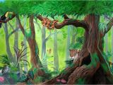 Amazon forest Wall Mural Rainforest Mural by Kchan27 On Deviantart In 2020