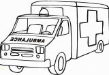 Ambulance Coloring Pages to Print Activities