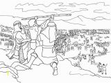 Ancient israel Coloring Pages Ancient israel Coloring Pages Beautiful israelites Battle Against