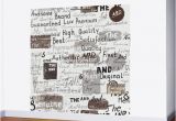 Another Word for Wall Mural Grunge Hipster Pattern with Different Words and Signatures Wall Mural