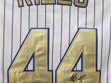 Anthony Rizzo Coloring Pages Anthony Rizzo Chicago Cubs Signed Autographed Champions Gold