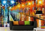 Argos Wall Mural forest Colourful Painting Wall Paper Wall Print Decal Wall Deco