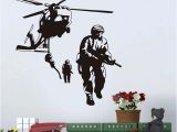 Army Wall Murals New Helicopter Army Wall Sticker Marines Stickers Adhesive Vinly