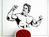 Arnold Schwarzenegger Wall Mural Arnold Schwarzenegger Decal Fitness Sports Bodybuilding Wall