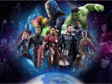Avengers Endgame Wall Mural Avengers 4 Infinity War Laminated Art Poster 24x36in