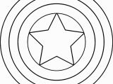 Avengers Symbol Coloring Page Captain America Shield Drawing