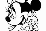 Baby Disney Characters Coloring Pages Baby Minnie Coloring Pages Murderthestout