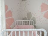 Baby Girl Nursery Wall Murals Baby Girl S Nursery with Flower Mural Inspriation From A