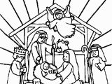 Baby Jesus In the Manger Coloring Page Jesus Born In Manger Pictures and Christ Nativity Images