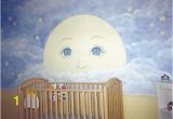 Baby Wall Mural Ideas Man In the Moon Mural Baby S Room