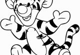 Baby Winnie the Pooh and Tigger Coloring Pages Baby Coloring Pages Tigger 2020