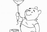 Balloons Coloring Pages to Print Winnie the Pooh Coloring Pages