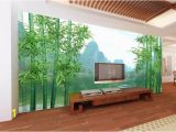 Bamboo forest Wall Mural 3d Room Wallpaper Custom Non Woven Mural Huge Hd Bamboo forest Guilin Landscape Painting Living Room Wallpaper for Walls 3 D Wallpapers