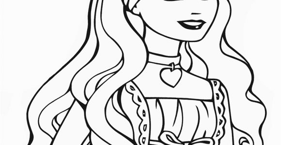 Barbie Princess Coloring Pages Free Printable Barbie Princess Coloring Pages