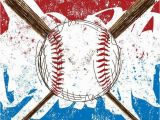 Baseball Murals for Walls Baseball Flag Background Wall Mural • Pixers • We Live to Change