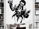 Batman Wall Stickers Murals Us $10 26 Off Heath Ledger Joker Wall Sticker Ics Superhero Dc Marvel Vinyl Decal Home Interior Decoration Room Art Mural In Wall Stickers From