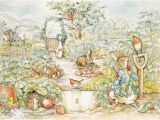 Beatrix Potter Wall Mural Beatrix Potter Peter Rabbit Scene Wall Mural