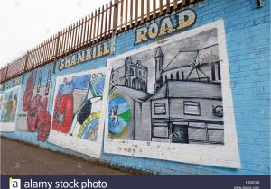 Belfast Peace Wall Murals Peace Wall Shankill Road Belfast Stock S & Peace Wall Shankill