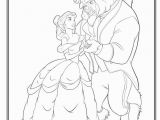 Belle Beauty and the Beast Coloring Pages Belle and Beast Dance