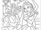 Belle Beauty and the Beast Coloring Pages Wedding Wishes 14 by Disney Ual Via Flickr Belle Beauty