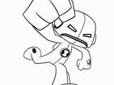 Ben 10 Ultimate Echo Echo Coloring Pages Echo Echo is Ready to Fight Coloring Page Download