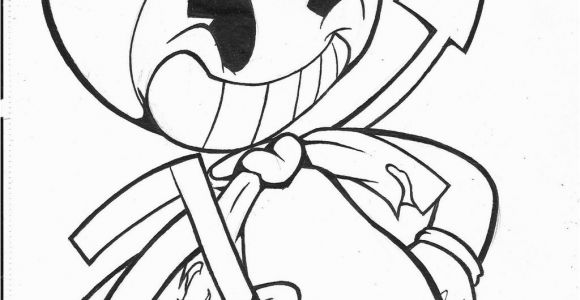 Bendy and the Ink Machine Coloring Pages Printable Bendy Coloring Pages Printable at Getdrawings