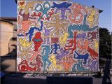 Berlin Wall Mural Keith Haring Tuttomundo at Pisa Keith Haring