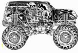 Big Truck Coloring Pages Grave Digger Coloring Pages Grave Digger Coloring Pages