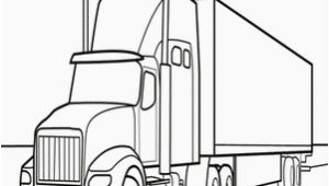 Big Truck Coloring Pages Semi Truck Coloring Page
