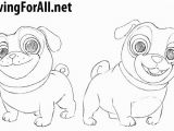 Bingo and Rolly Coloring Pages How to Draw Puppy Dog Pals