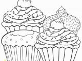Birthday Cupcake Coloring Page Free Printable Cupcake Coloring Pages for Kids