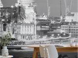 Black and White Wallpaper Murals for Walls London Black and White Wall Mural Muralswallpaper