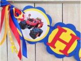 Blaze and the Monster Machines Wall Mural Blaze and the Monster Machines Birthday Banner Blaze