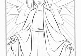 Blessed Mother Coloring Page Best Hail Mary Coloring Sheet Collection