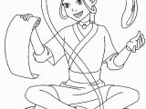 Blue Avatar Coloring Pages Avatar the Last Airbender Katara Was Practicing Water Control
