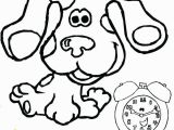 Blues Clues Coloring Pages Birthday Blues Clues Coloring Pages Blues Clues Coloring Book Wealth Blues