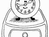 Blues Clues Coloring Pages Birthday Blues Clues Coloring Pages Clock Coloring Pages Coloringpages Ly