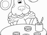 Blues Clues Coloring Pages Birthday Blues Clues Coloring Pages Free Coloring Pages for Children