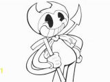 Boris Bendy and the Ink Machine Coloring Pages Bendy and the Ink Machine Coloring Pages Boris Dengan Gambar